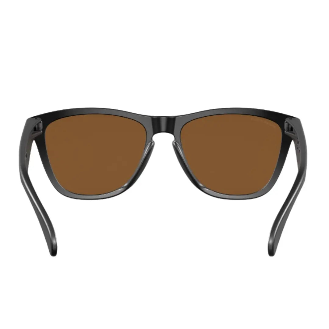 Oakley OO9013 Frogskins 9013H6 Matte Black Prizm Violet Back Side View
