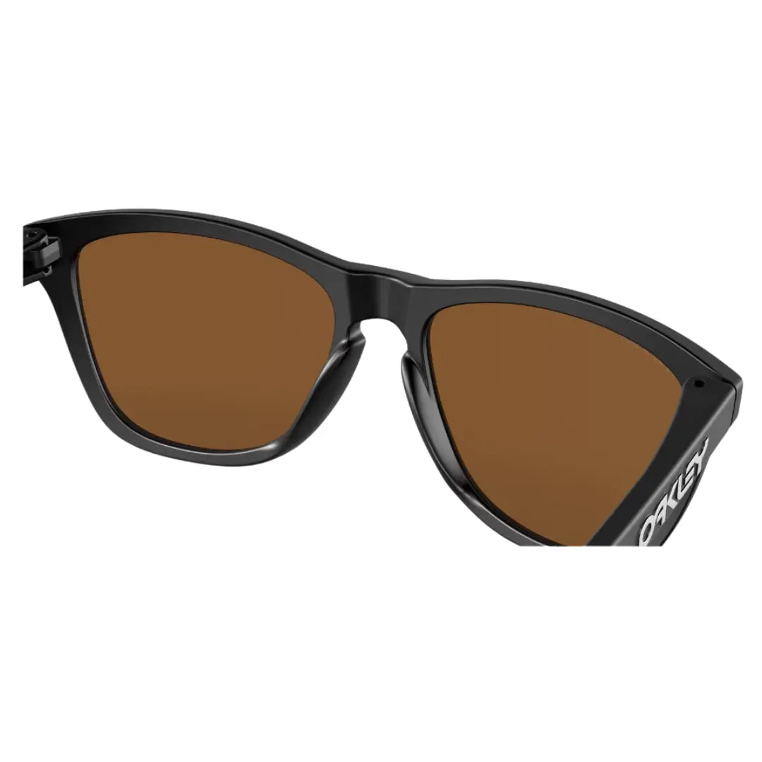 Oakley OO9013 Frogskins 9013H6 Matte Black Prizm Violet Right Side