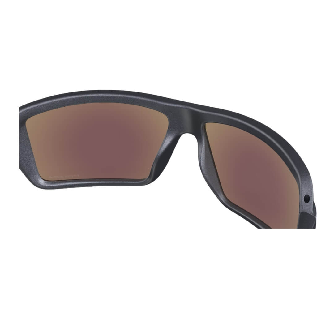 Oakley Cables OO9129 Blue Steel angled view - sports sunglasses NZ