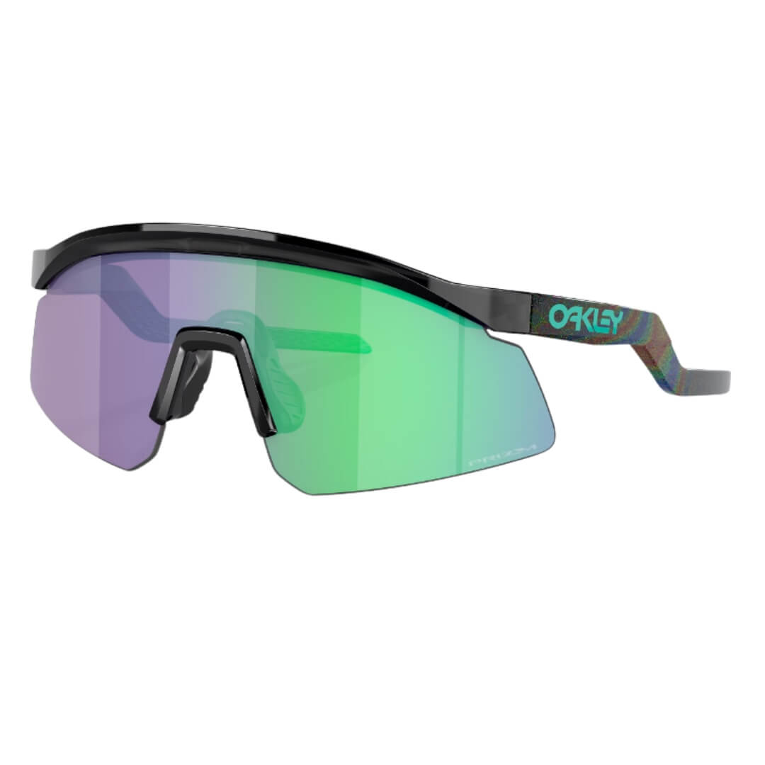 Oakley Hydra OO9229 sunglasses in Black Ink with Prizm Jade shield lenses, available at Gadgets Online NZ for superior outdoor performance and style