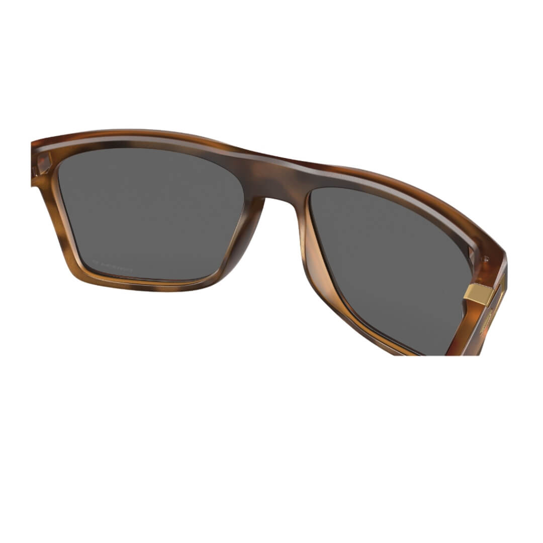 Oakley Leffingwell OO9100 Matte Brown - Prizm Black Polarized