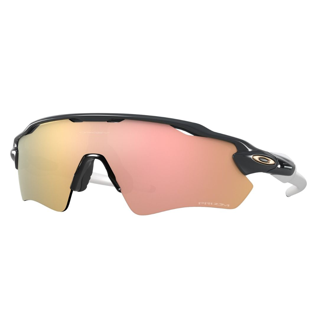 Oakley OO9208 Radar EV Path 9208C7 sunglasses, polished black frame with Prizm Field shield lens - Gadgets Online NZ