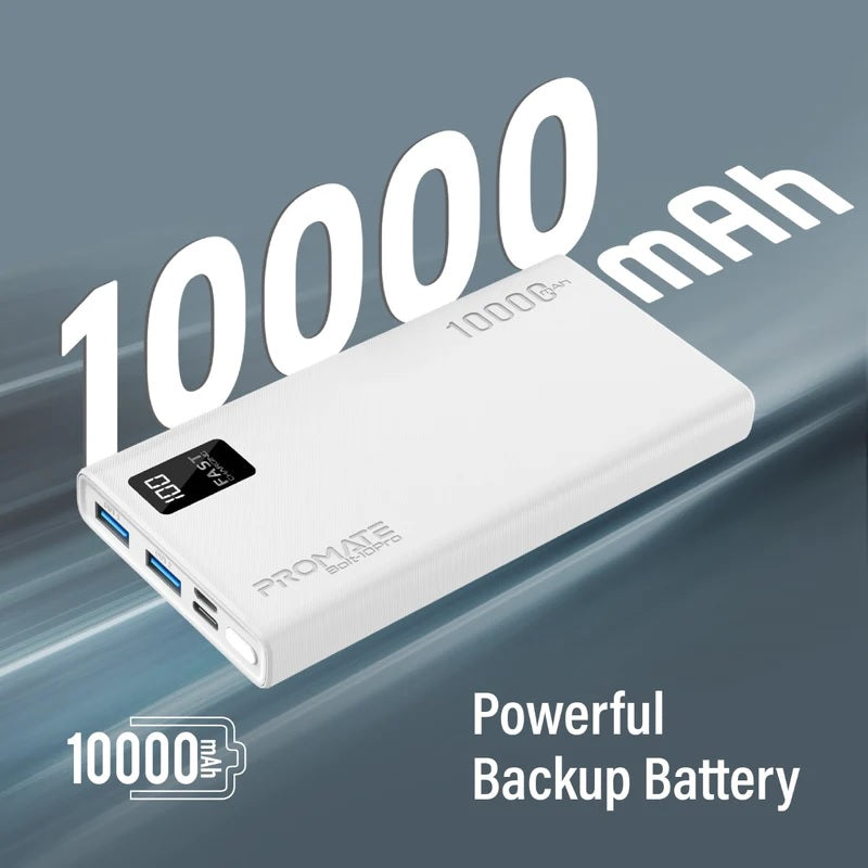 PROMATE 10000mAh Power Bank 