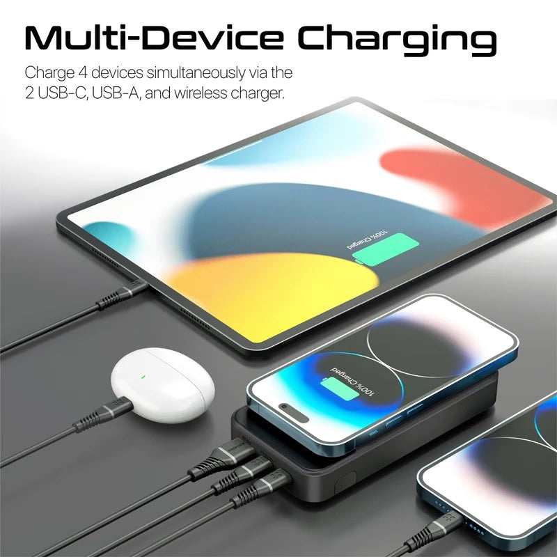 Multi Device Charging Power Bank