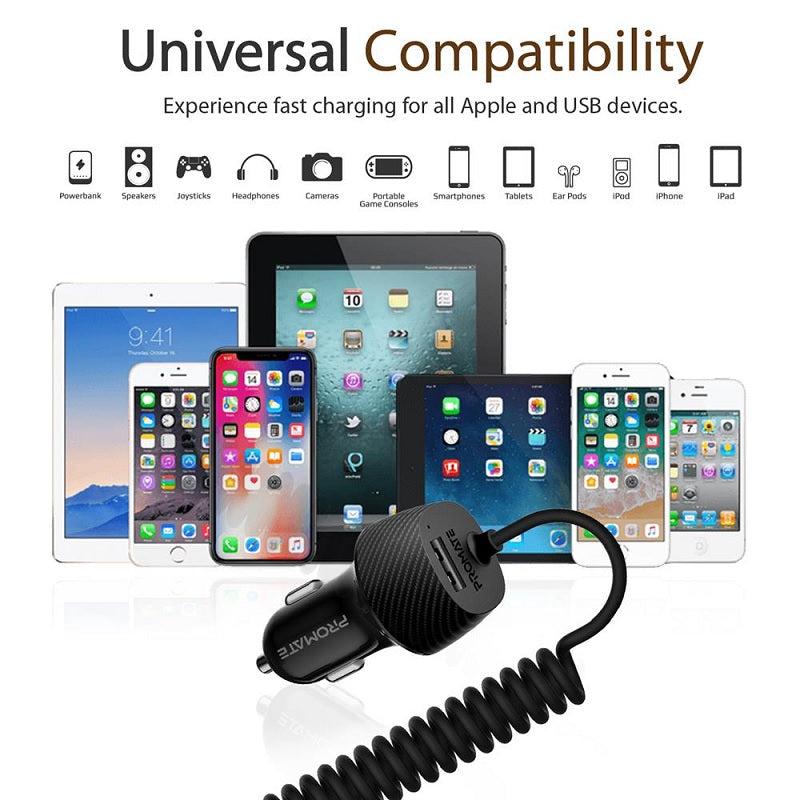 Universal Compatible Apple Car Charger 