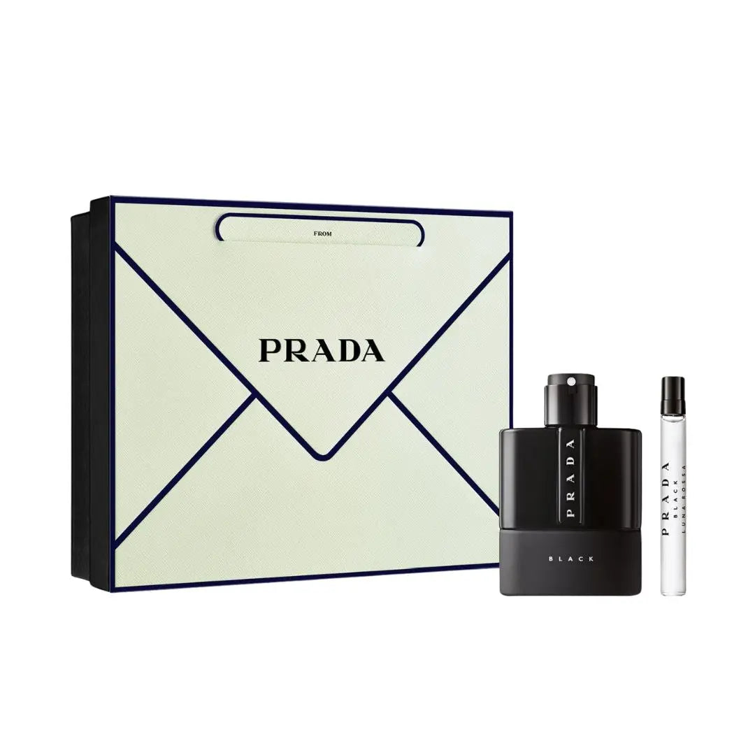 Prada Luna Rossa Black EDP 100ml 2-Piece Gift Set for Men