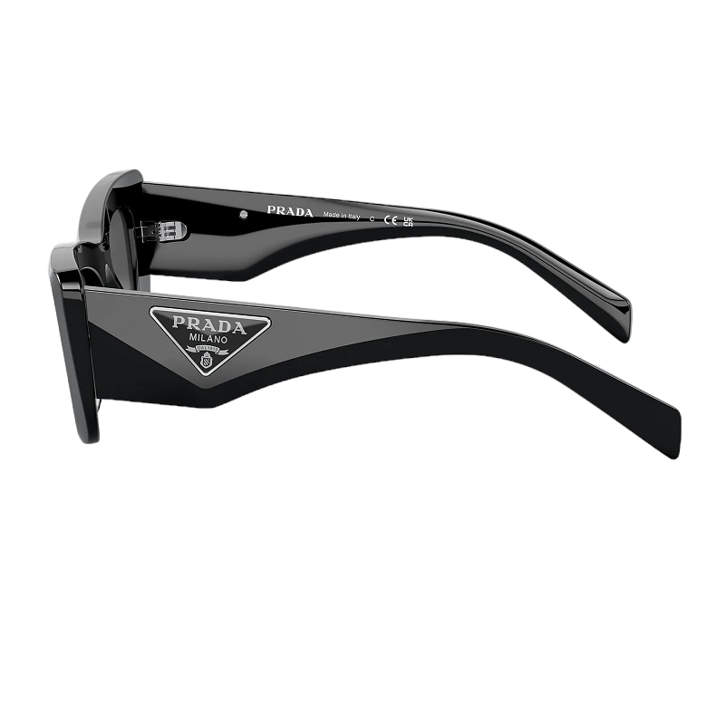 Prada PR 13ZS 1AB5S0 Black Dark Grey