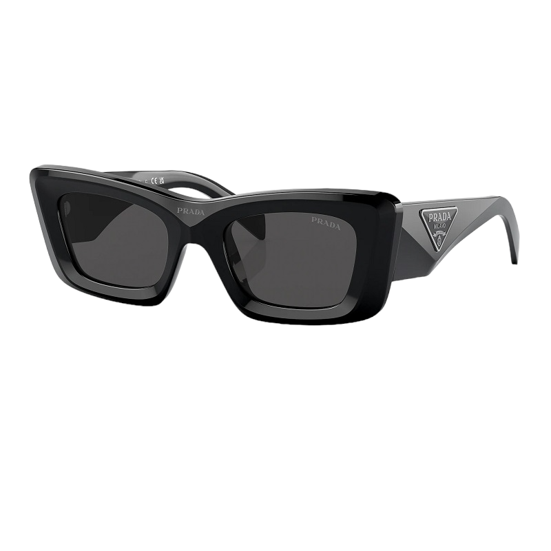 Prada PR 13ZS 1AB5S0 Black Dark Grey