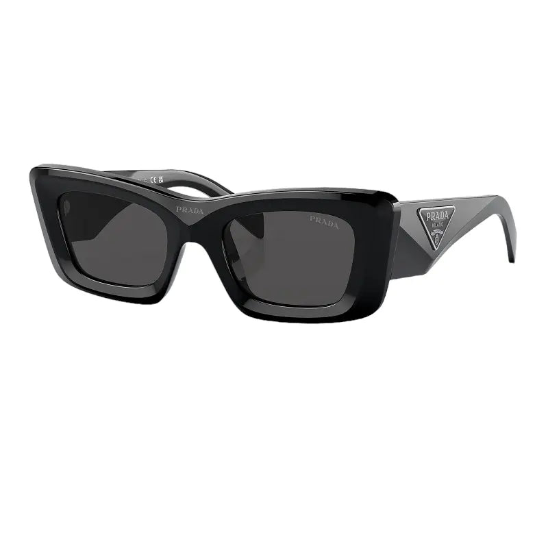 Prada PR 13ZS 1AB5S0 Black Dark Grey 50mm Sunglasses