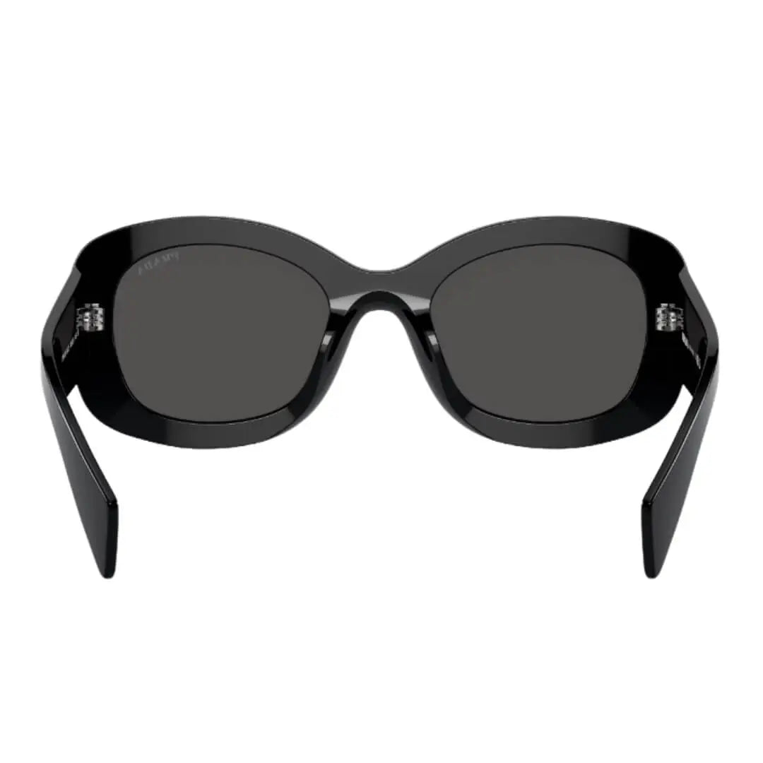 Prada PR A13S 1AB5S0 - Back Angle Highlighting Dark Grey Lenses