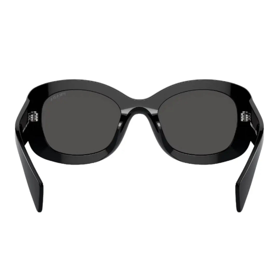 Prada PR A13S 1AB5S0 - Back Angle Highlighting Dark Grey Lenses