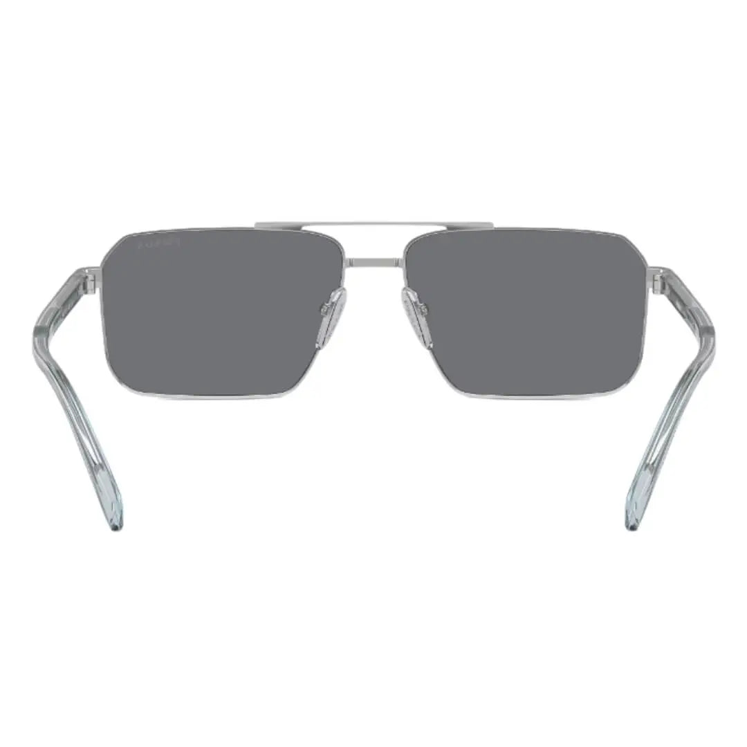 Prada PR A57S 1BC175 - Back Angle Highlighting Dark Grey Lenses