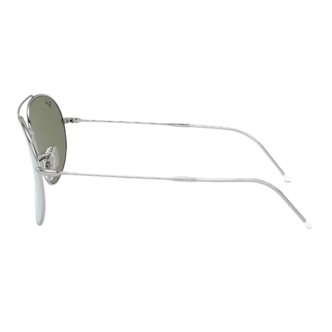 Ray-Ban Aviator Reverse RBR0101S 003/30 - Silver Frame With Silver Lens Left Side View