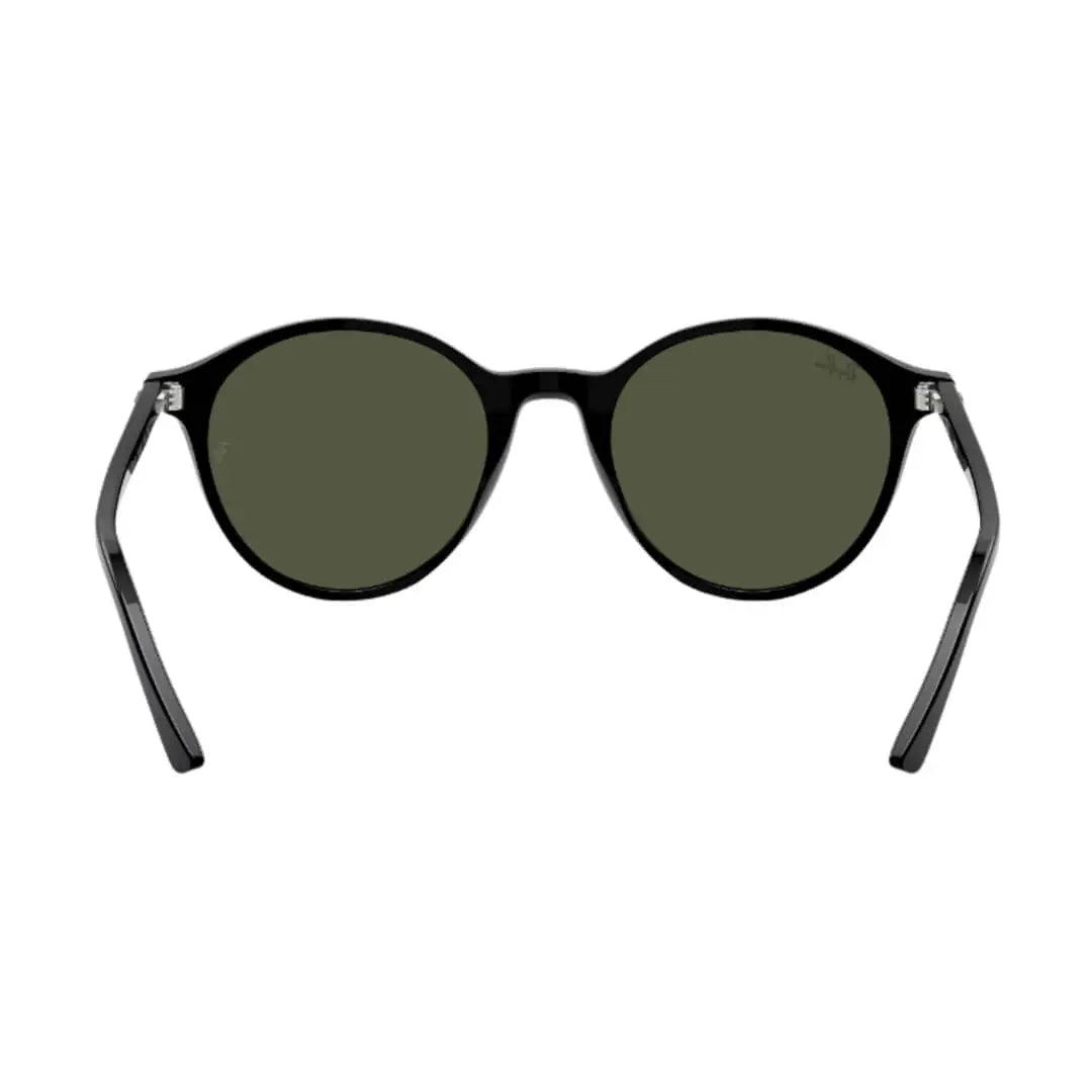 Ray-Ban Bernard RB2230 901/31 - Black Frame With Green Lens Back Side View