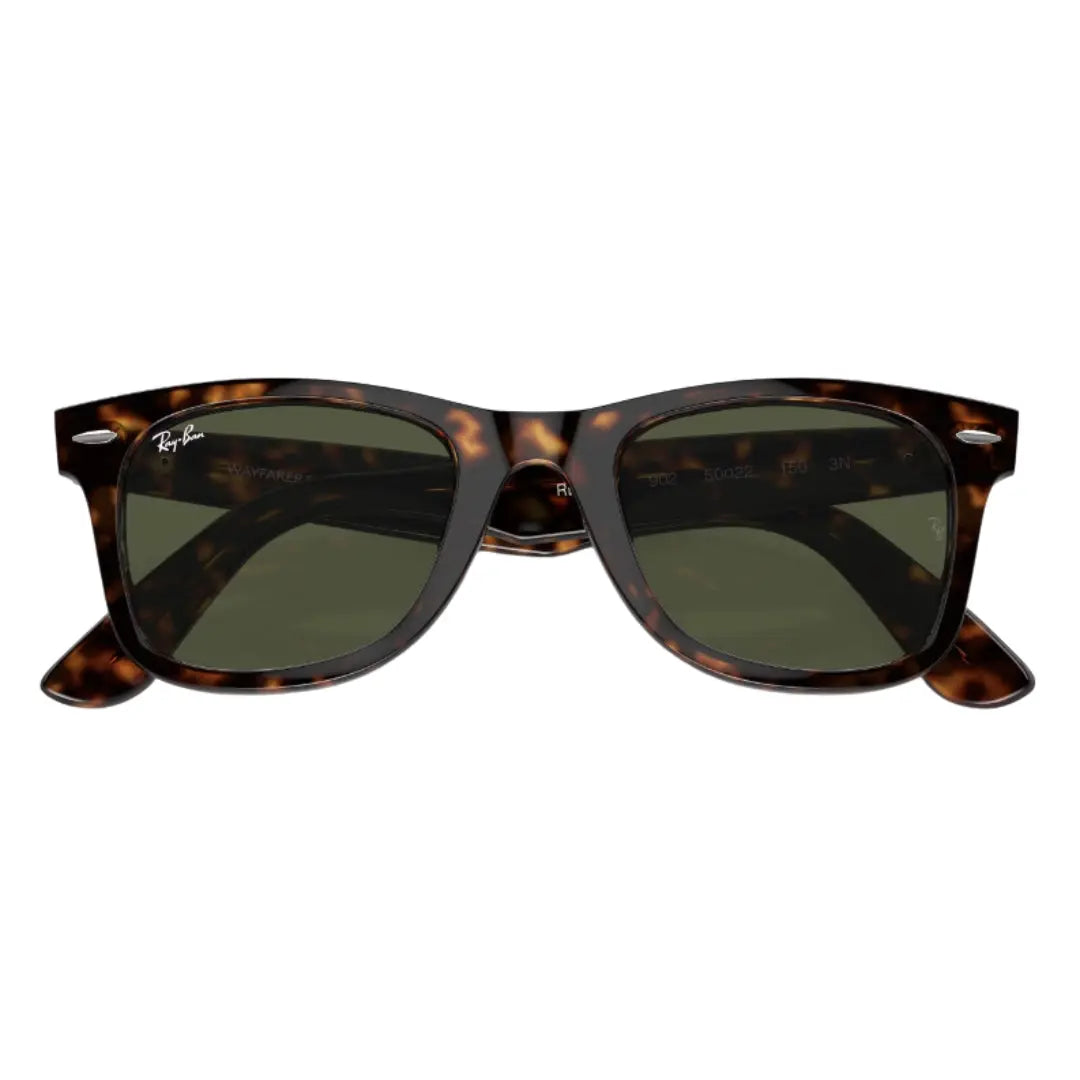 Ray-Ban Original Wayfarer Classic RB2140 902 Tortoise Unisex Sunglasses Folding View