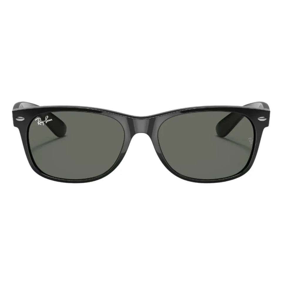 Ray-Ban RB2132 New Wayfarer Classic 901 Sunglasses Close Up View