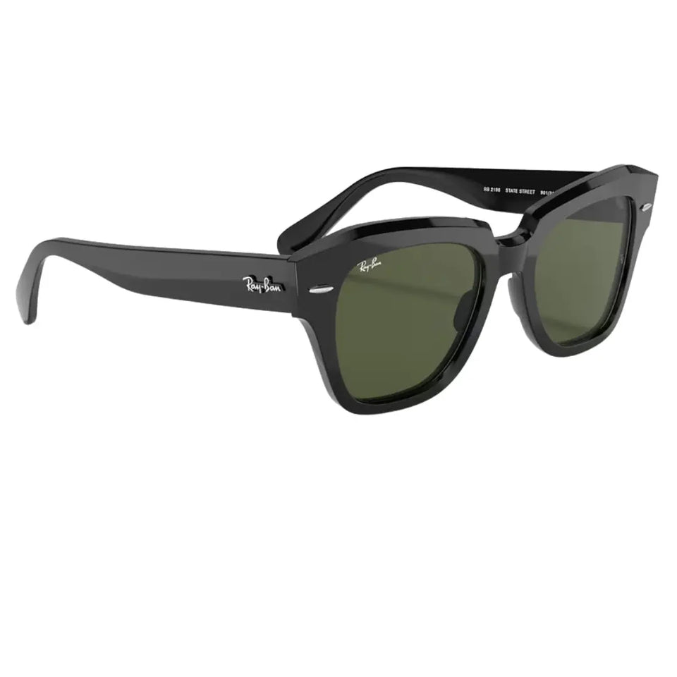 Ray-Ban RB2186 901/31 49-20 Wayfarer State Street Sunglasses