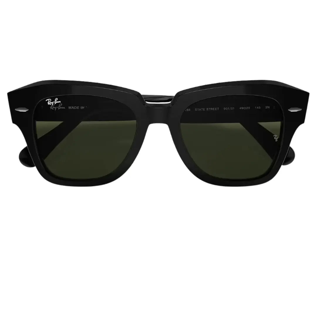 Ray-Ban RB2186 901/31 49-20 Wayfarer State Street Sunglasses