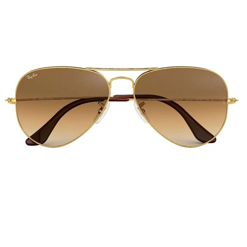 Ray-Ban RB3025 001/51 58-14 Aviator Gradient Sunglasses -Polished Gold
