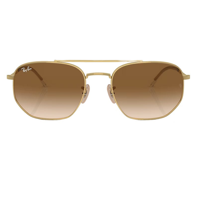 Ray-Ban RB3707 Unisex Sunglasses with a Golden Twist