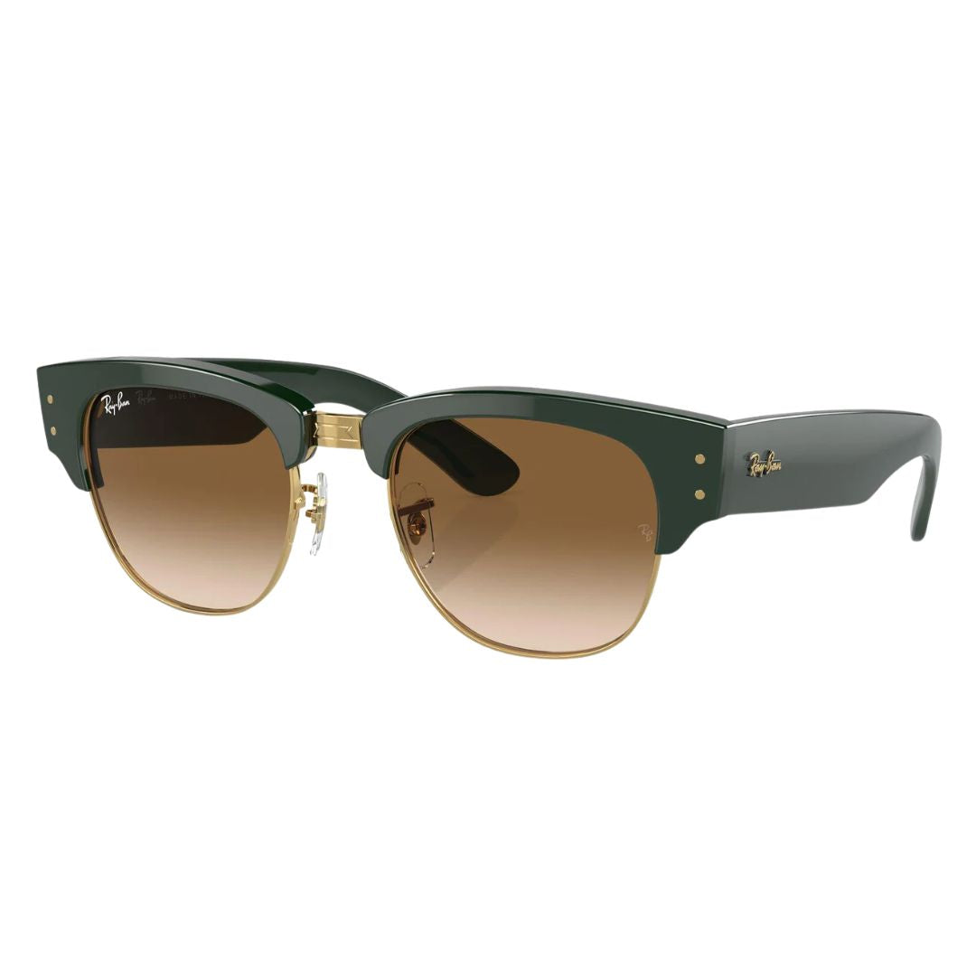 Ray-Ban RB0316S Mega Clubmaster 136851 sunglasses, dark green frame with brown gradient lenses - Gadgets Online NZ