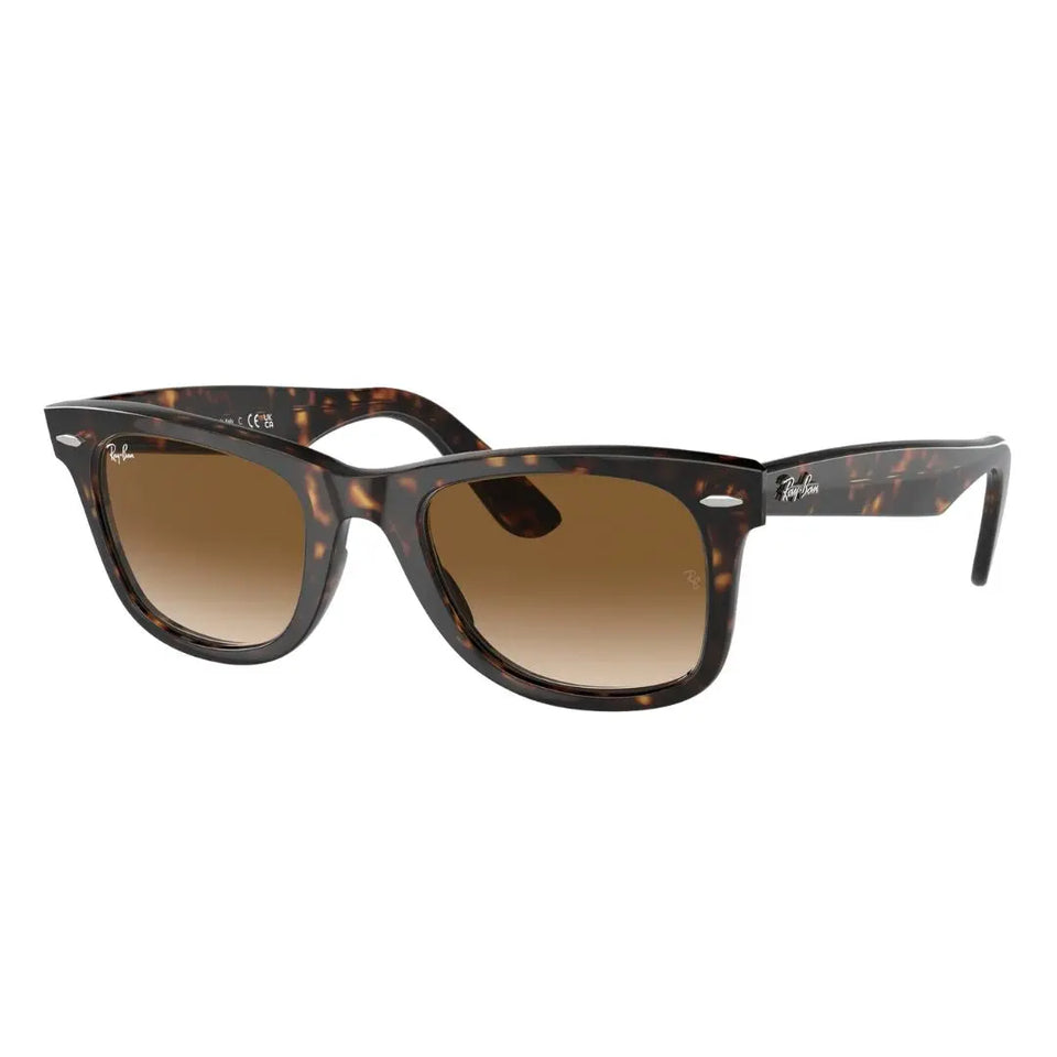 Ray-Ban RB2140 Original Wayfarer 902/51 sunglasses, tortoise frame with brown gradient lenses - Gadgets Online NZ
