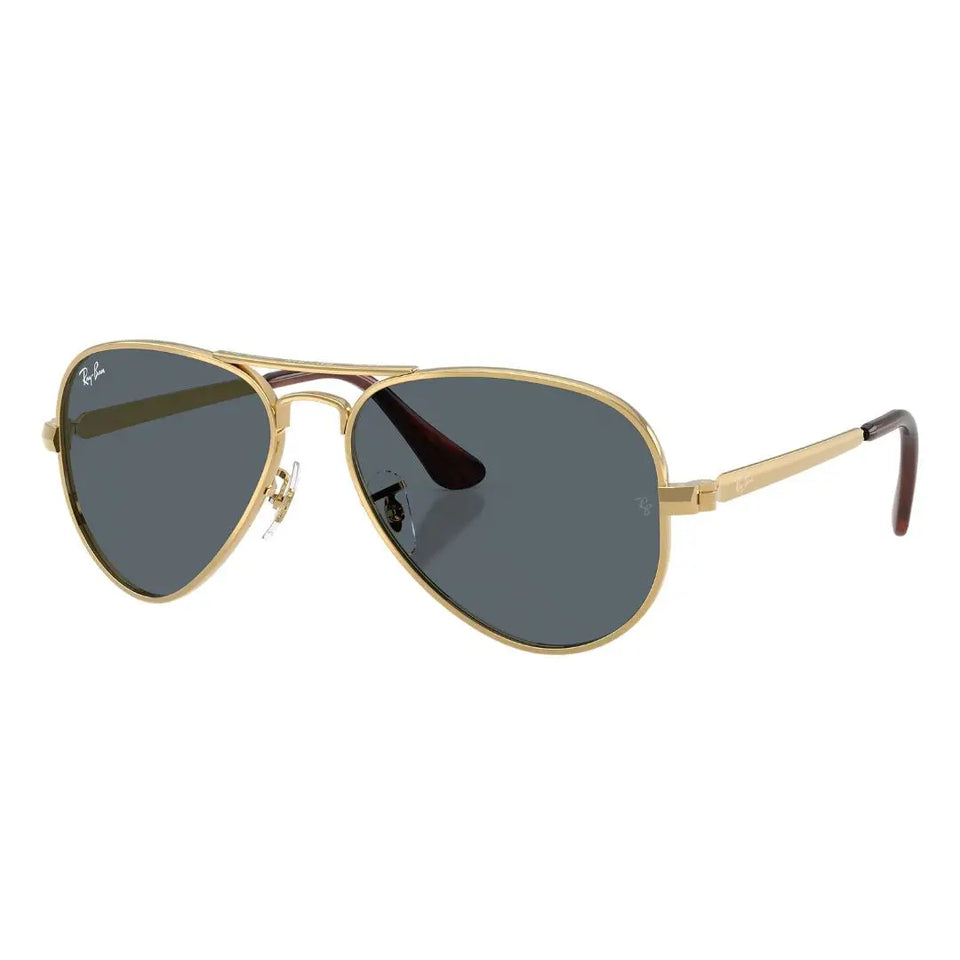 Ray-Ban RB3925 Aviator Max 001/R5 sunglasses, Arista gold frame with blue solid color lenses - Gadgets Online NZ