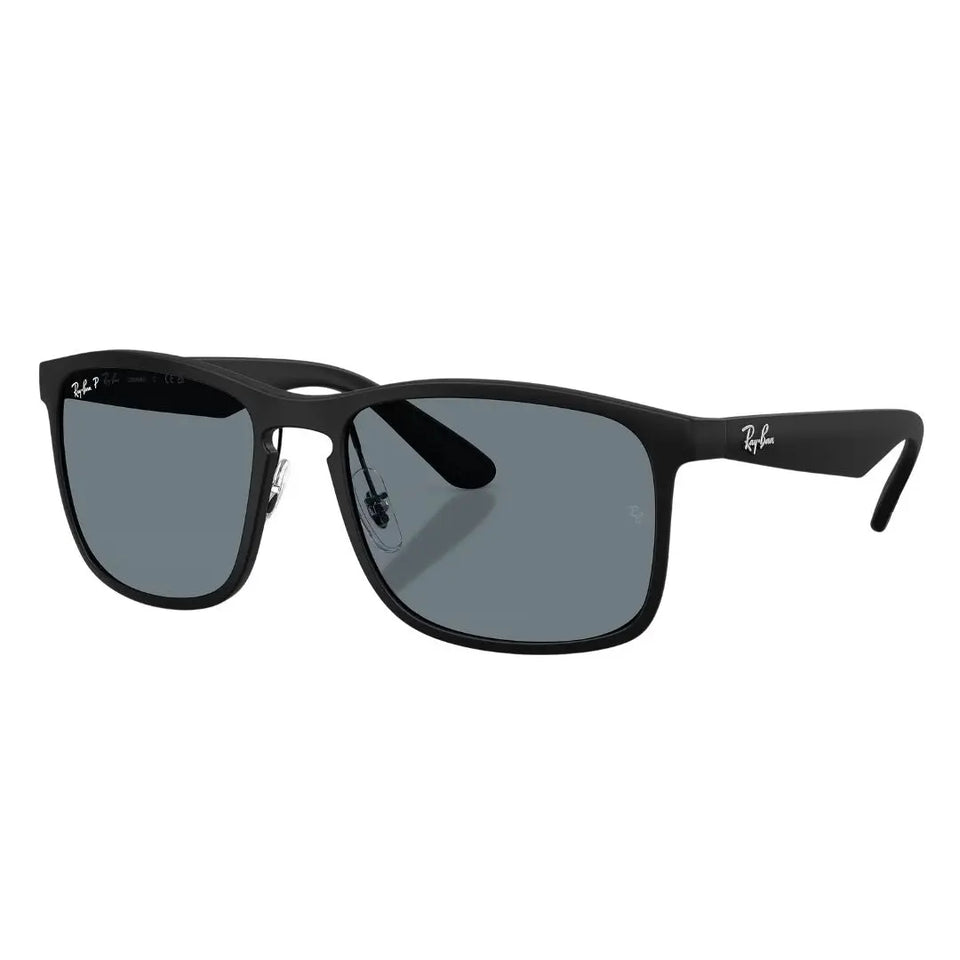 Ray-Ban RB4264 Chromance 601S80 sunglasses in matte black with polarized blue mirror lenses - Gadgets Online NZ