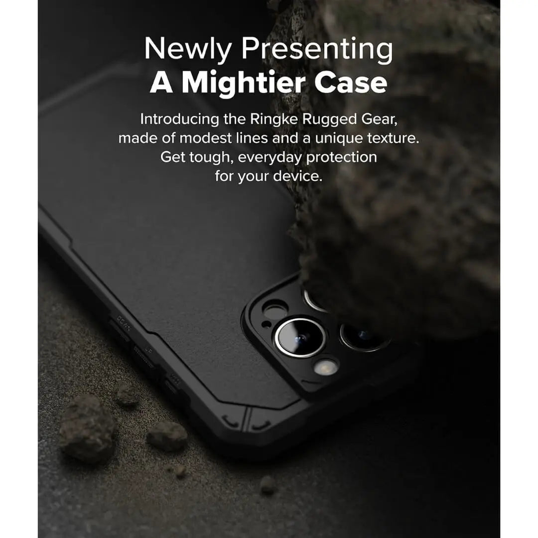 iPhone 16 Pro Case Rugged Gear Magnetic Black by Ringke Ringke