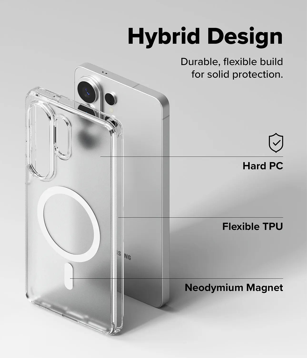 Ringke Galaxy S26 Ultra Fusion Magnetic Matte Clear Case - Gadgets Online NZ Ltd