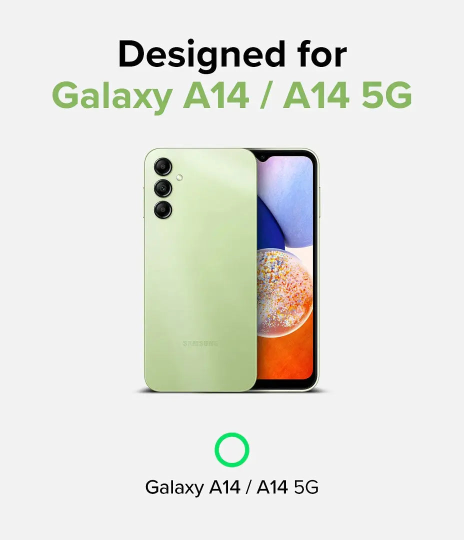 Samsung Galaxy A14 / A14 5G Fusion X Black Case By Ringke Ringke