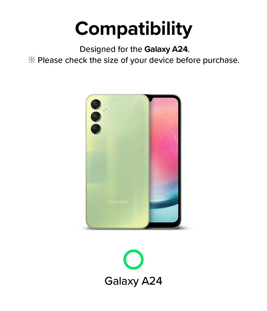 Designed for Galaxy A24 Screen Protector