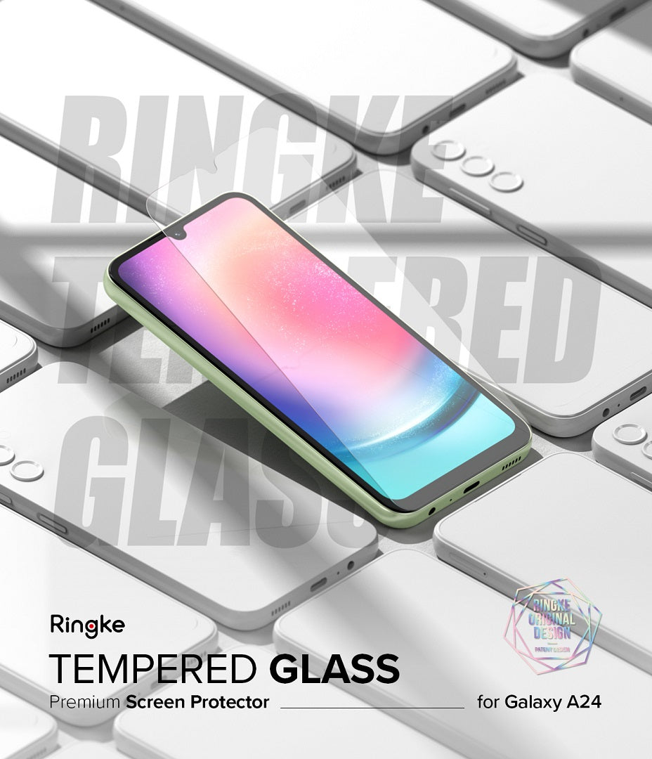 Ringke Tempered Glass Screen Protector for Galaxy A24