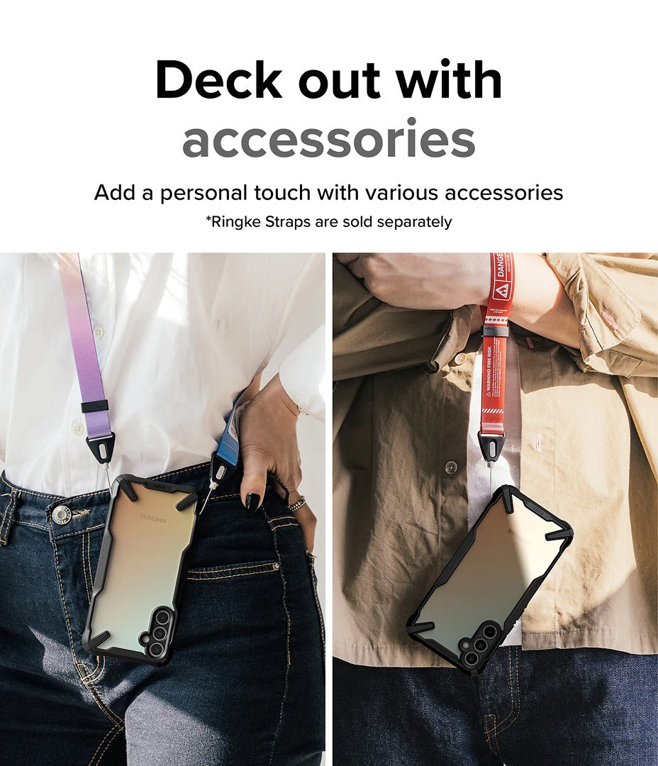 Ringke case provides lanyard holes for supporting straps with dual protection 