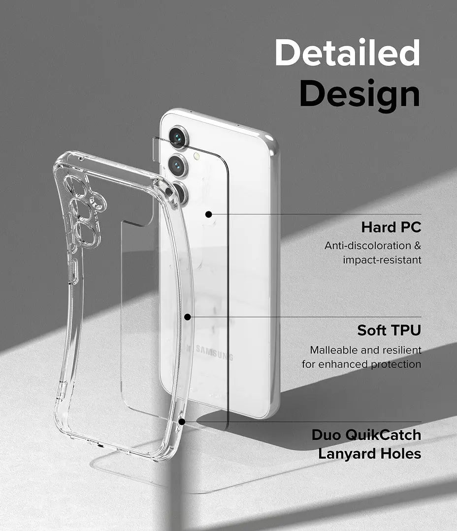 Samsung Galaxy A54 5G Fusion Clear Case By Ringke