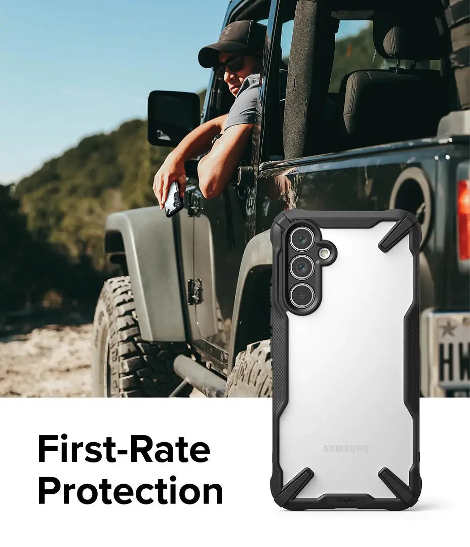 Samsung Galaxy A54 5G Fusion X Black Case By Ringke