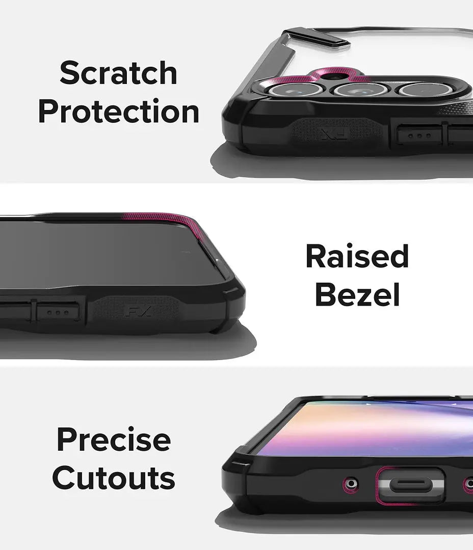 Samsung Galaxy A54 5G Fusion X Black Case By Ringke