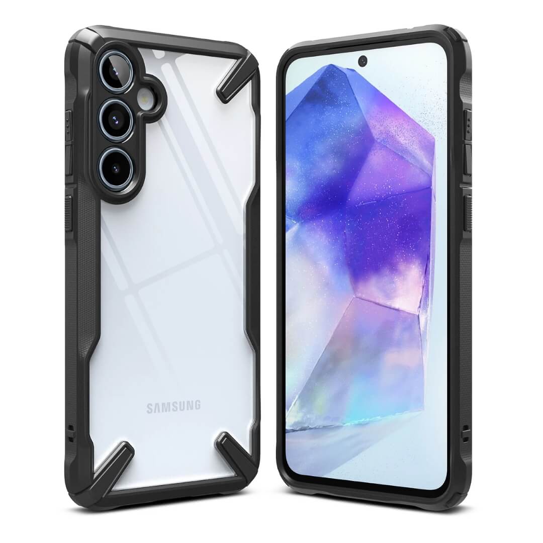 Samsung Galaxy A55 Case Fusion-X Black by Ringke