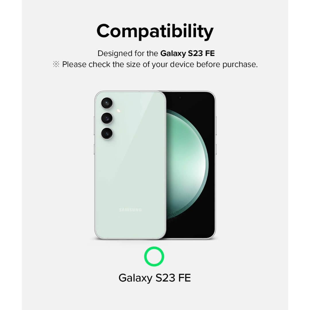 Galaxy S23 Fe Glass screen protector