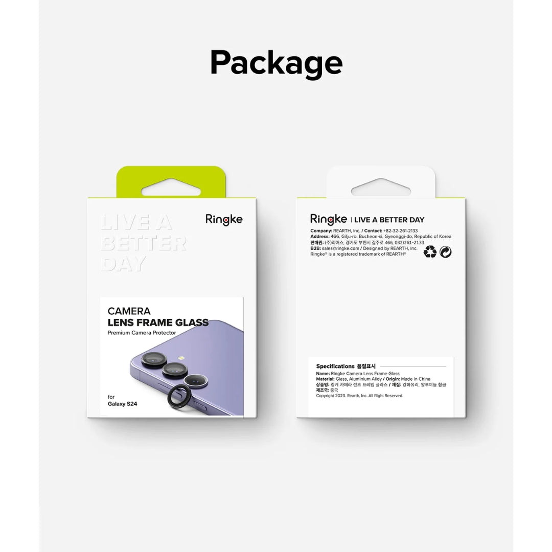 Camera lens frame glass for galaxy S24