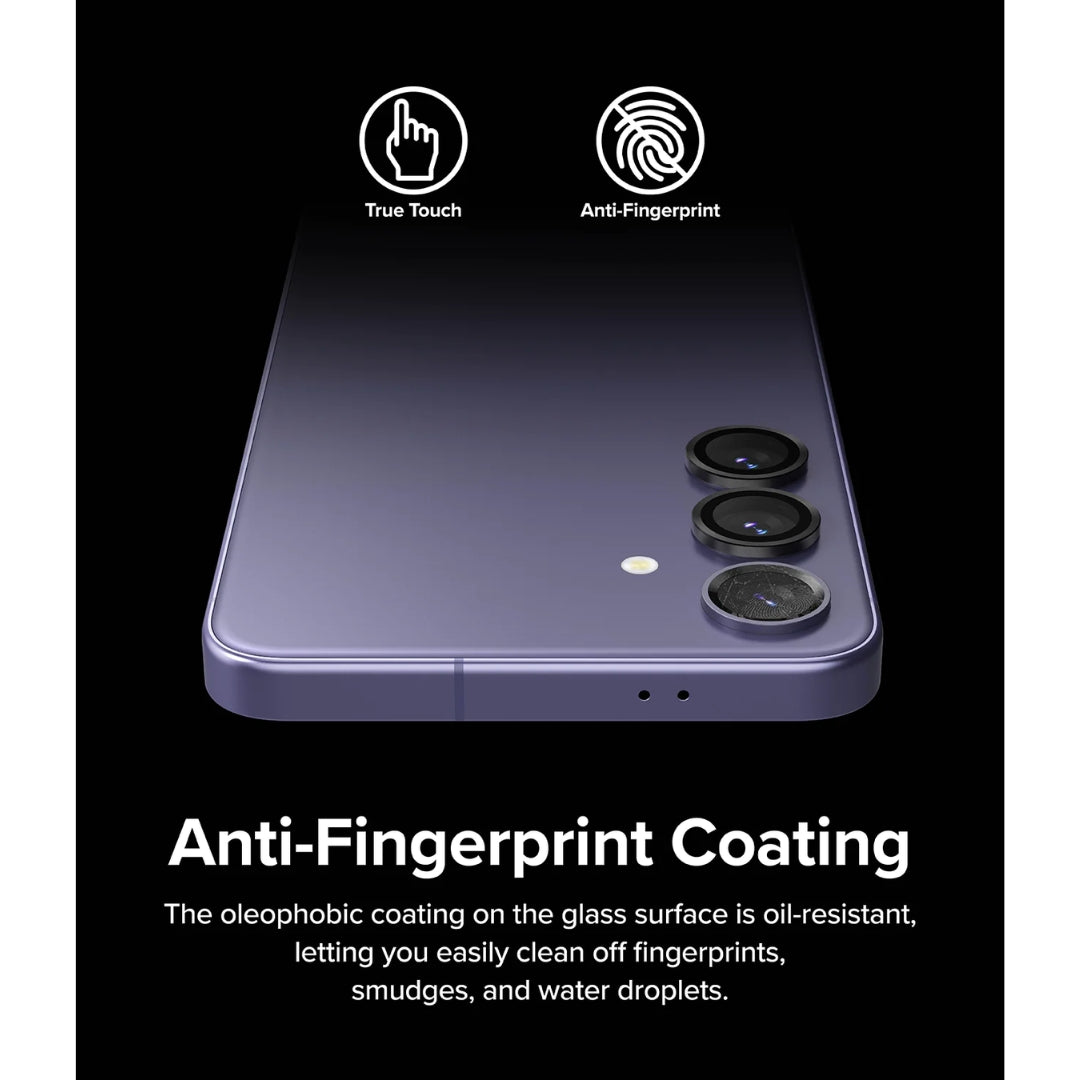 anti-fingerprint coating, oil-resistant camera lens frame glass 