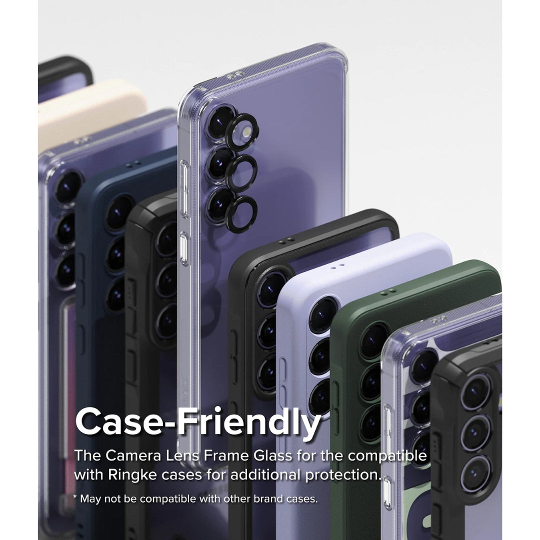 Case-friendly camera lens glass for Samsung S24 phone
