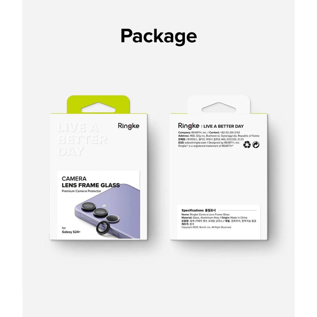 Galaxy S24+ Camera Lens Frame Glass Protector