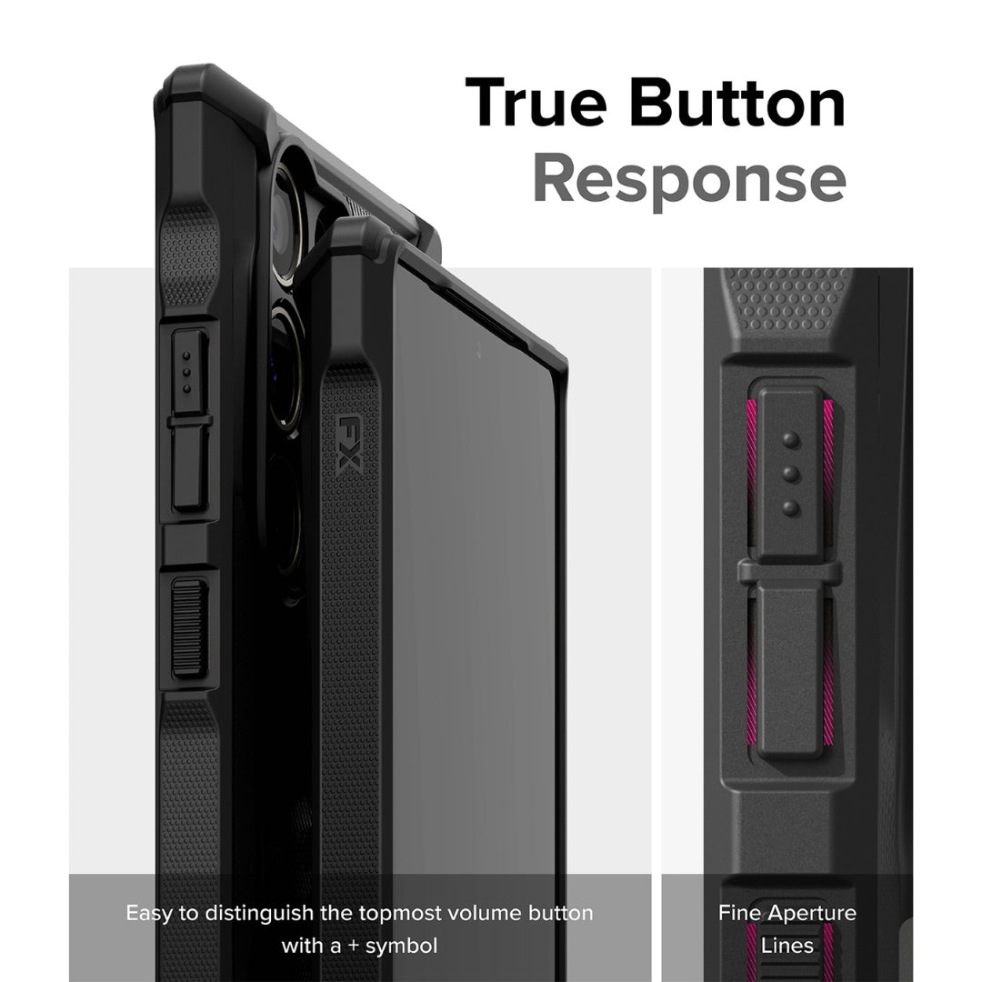 Samsung Galaxy S24 Ultra Case FusionX Black By Ringke