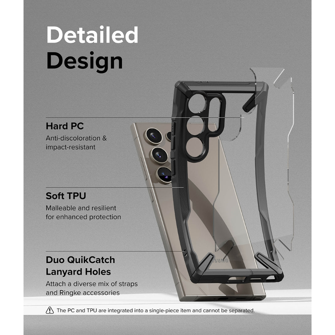 Hard PC and Soft TPU case for Galaxy S24 Ultra NZ