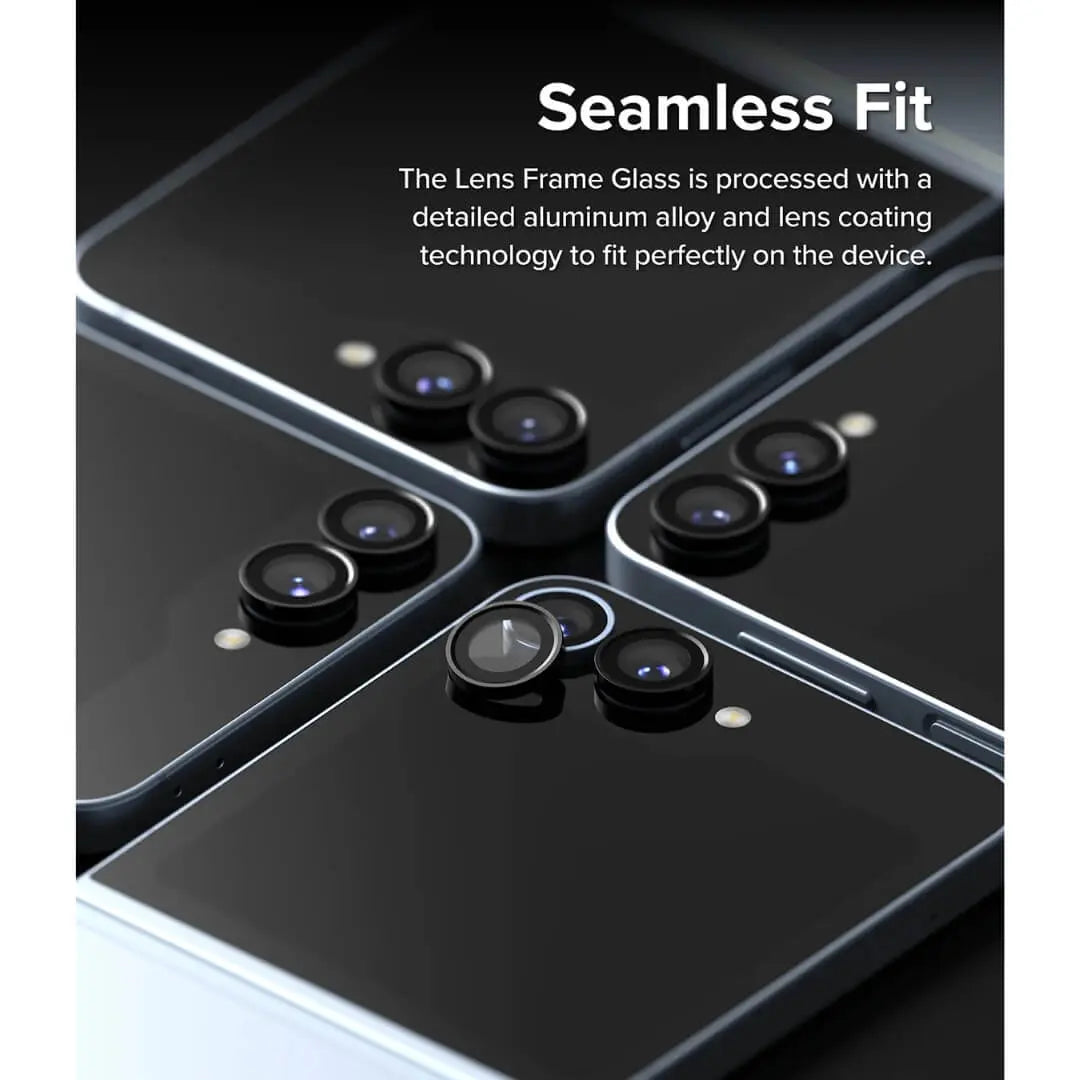 Samsung Galaxy Z Flip 6 Camera Lens Frame Glass 2 pack Ringke