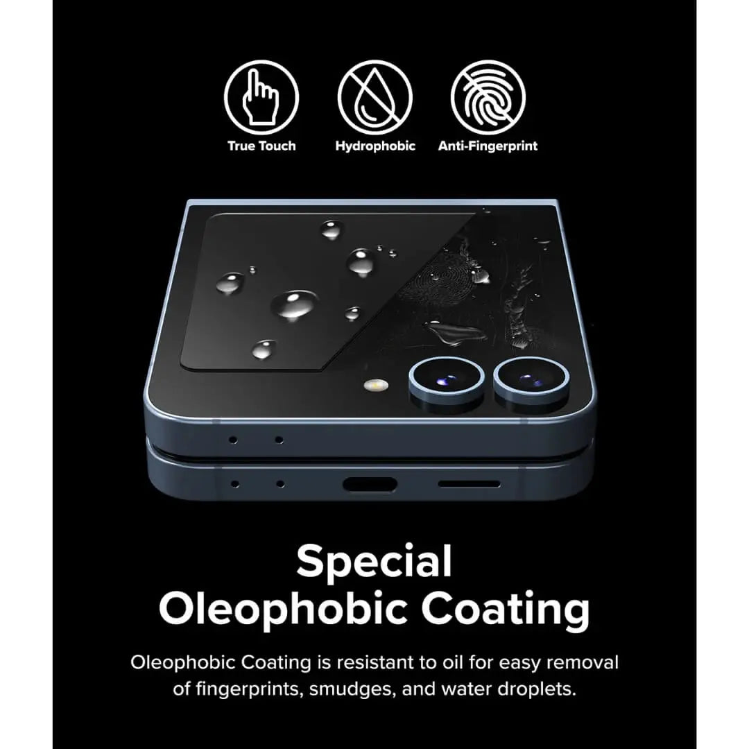Samsung Galaxy Z Flip 6 Cover Display Protector Glass 2 pack Ringke