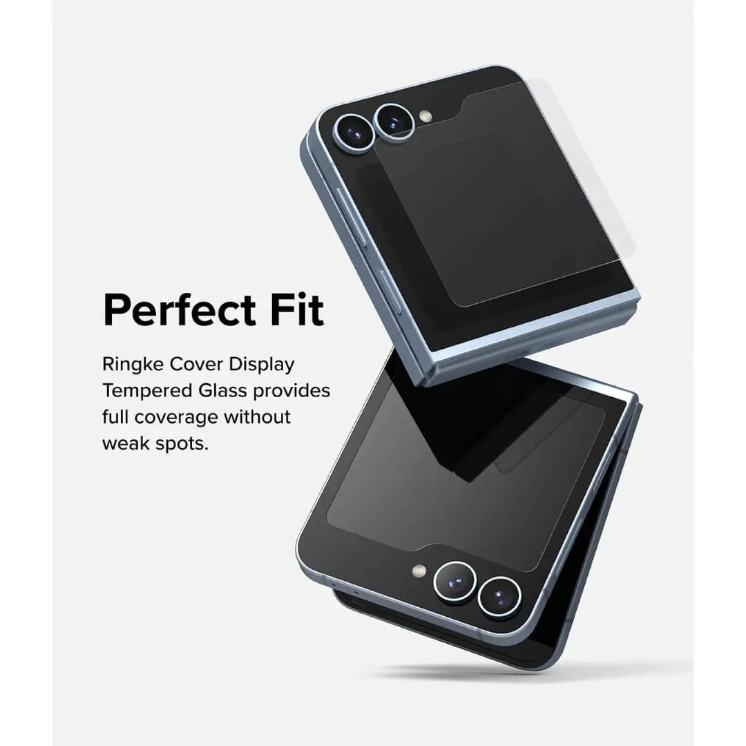 Samsung Galaxy Z Flip 6 Cover Display Protector Glass 2 pack Ringke