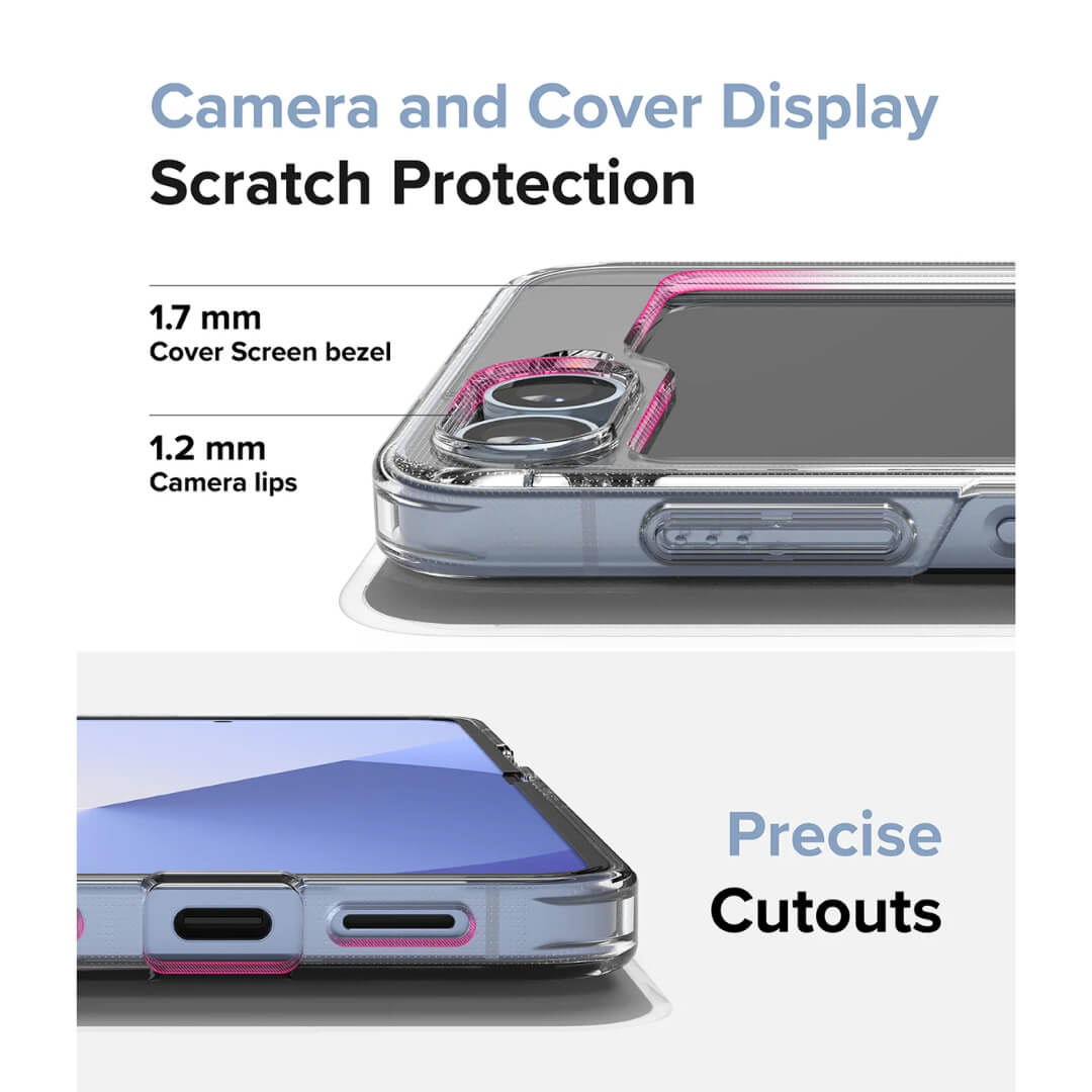 Samsung Galaxy Z Flip 6 Fusion Clear Case By Ringke