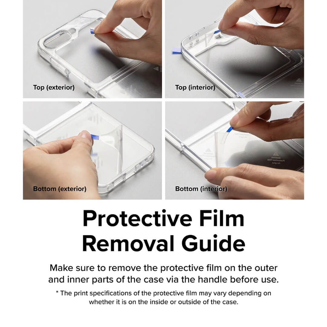 Samsung Galaxy Z Flip 6 Fusion Clear Case By Ringke